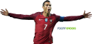 Cristiano Ronaldo football render