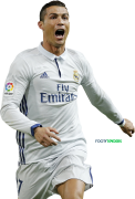 Cristiano Ronaldo football render