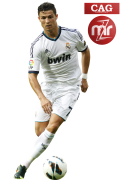 Cristiano Ronaldo football render