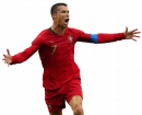 Cristiano Ronaldo football render