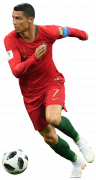 Cristiano Ronaldo football render