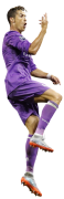 Cristiano Ronaldo football render