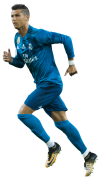 Cristiano Ronaldo football render