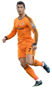 Cristiano Ronaldo football render