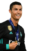 Cristiano Ronaldo football render