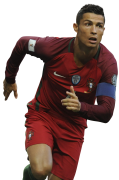 Cristiano Ronaldo football render