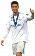 Cristiano Ronaldo football render