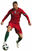 Cristiano Ronaldo football render