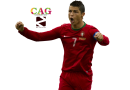 Cristiano Ronaldo football render