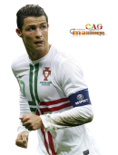 Cristiano Ronaldo football render