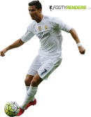 Cristiano Ronaldo football render