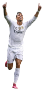 Cristiano Ronaldo football render