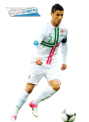 Cristiano Ronaldo football render