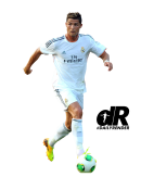 Cristiano Ronaldo football render