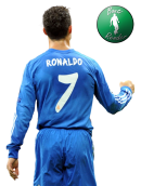 Cristiano Ronaldo football render