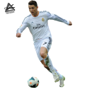 Cristiano Ronaldo football render