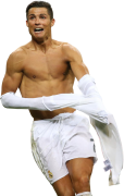 Cristiano Ronaldo football render