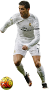 Cristiano Ronaldo football render