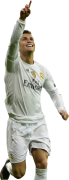 Cristiano Ronaldo football render