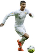 Cristiano Ronaldo football render