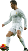 Cristiano Ronaldo football render