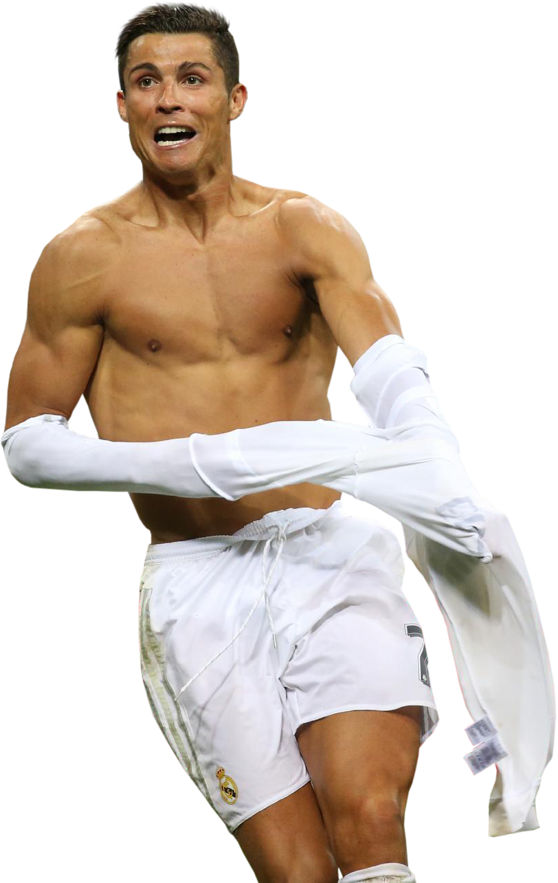 Cristiano Ronaldo Real Madrid football render - FootyRenders