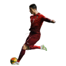 Cristiano Ronaldo football render