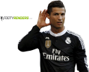 Cristiano Ronaldo football render