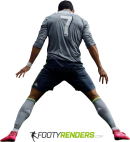 Cristiano Ronaldo football render