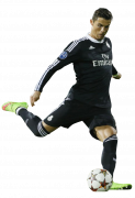 Cristiano Ronaldo football render