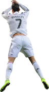 Cristiano Ronaldo football render