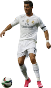 Cristiano Ronaldo football render