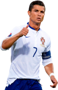 Cristiano Ronaldo football render