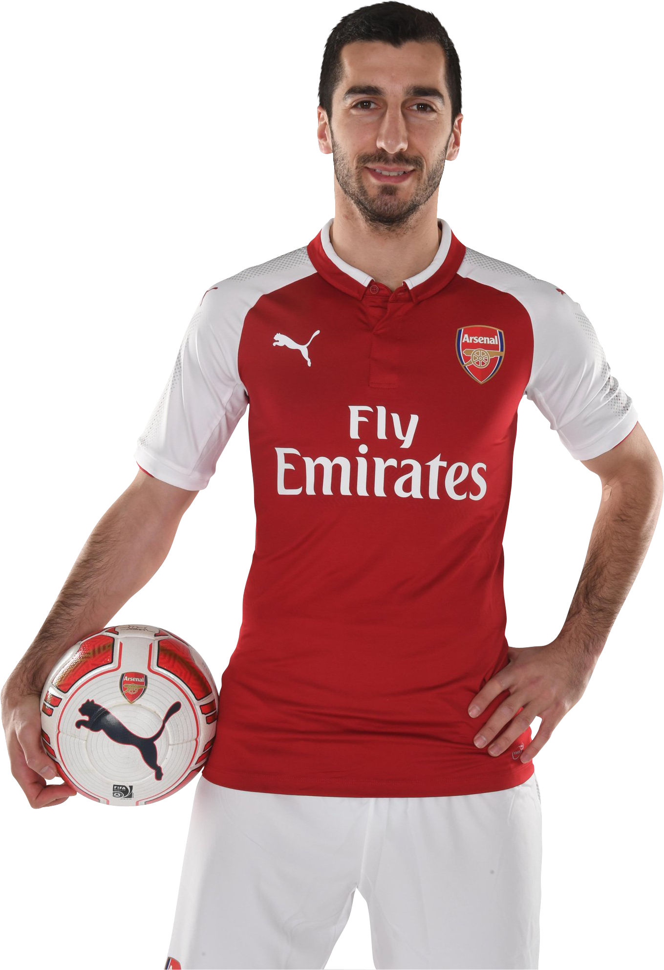 Henrikh Mkhitaryan Arsenal football render - FootyRenders