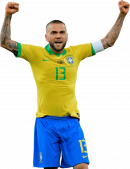 Dani Alves football render