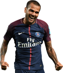 Dani Alves football render