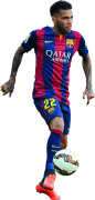 Dani Alves football render