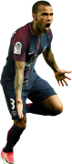 Dani Alves football render