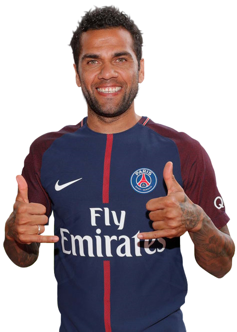 Dani Alves football render - 38836 - FootyRenders