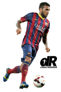 Dani Alves football render