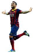 Dani Alves football render