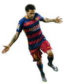 Dani Alves football render