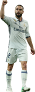 Dani Carvajal football render