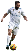 Dani Carvajal football render