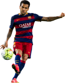 Dani Alves football render