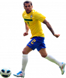 Dani Alves football render