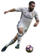 Dani Carvajal football render