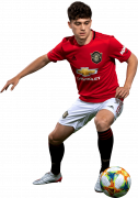 Daniel James football render