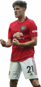 Daniel James football render