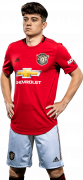 Daniel James football render